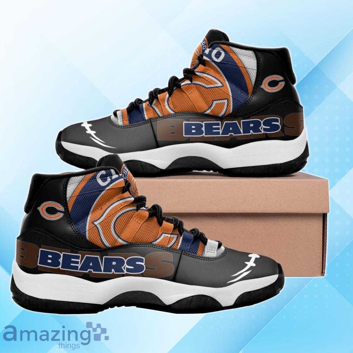 Chicago Bears Air Jordan 11 Sneakers Style Gift For Men And Women Fans Product Photo 1