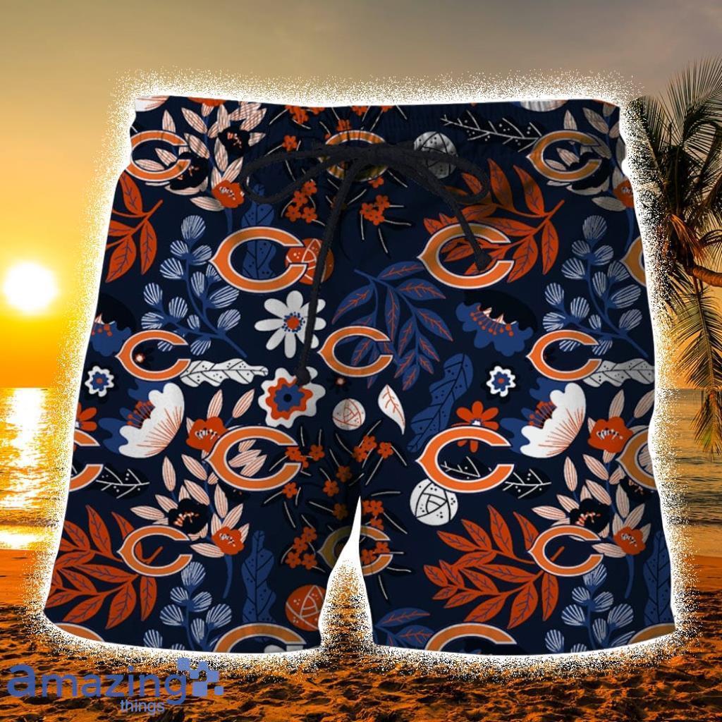 Chicago Bears Aloha Hawaiian Shorts Gift For Fans