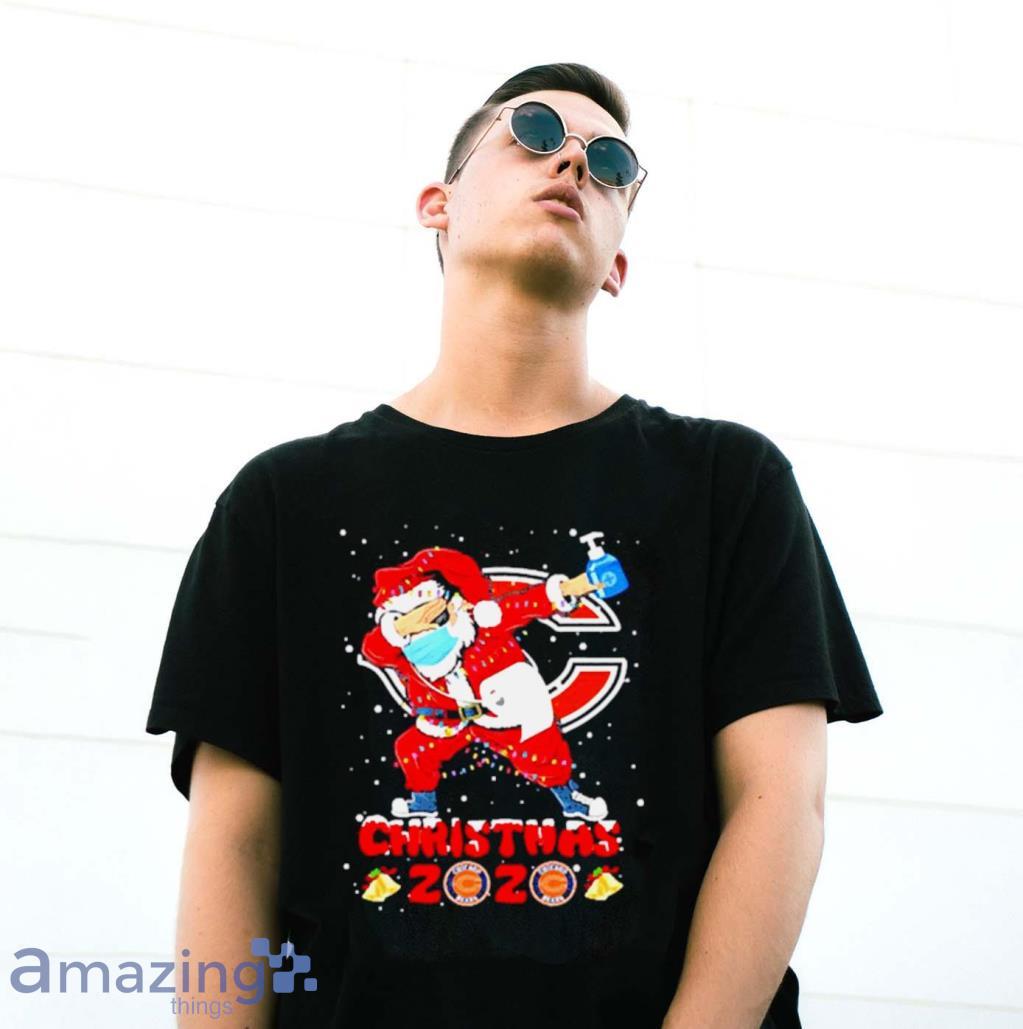 Chicago Bears Funny Santa Claus Dabbing Christmas 2020 Nfl Shirt image Chicago Bears Funny Santa Claus Dabbing Christmas 2020 Nfl Shirt Product Photo 3