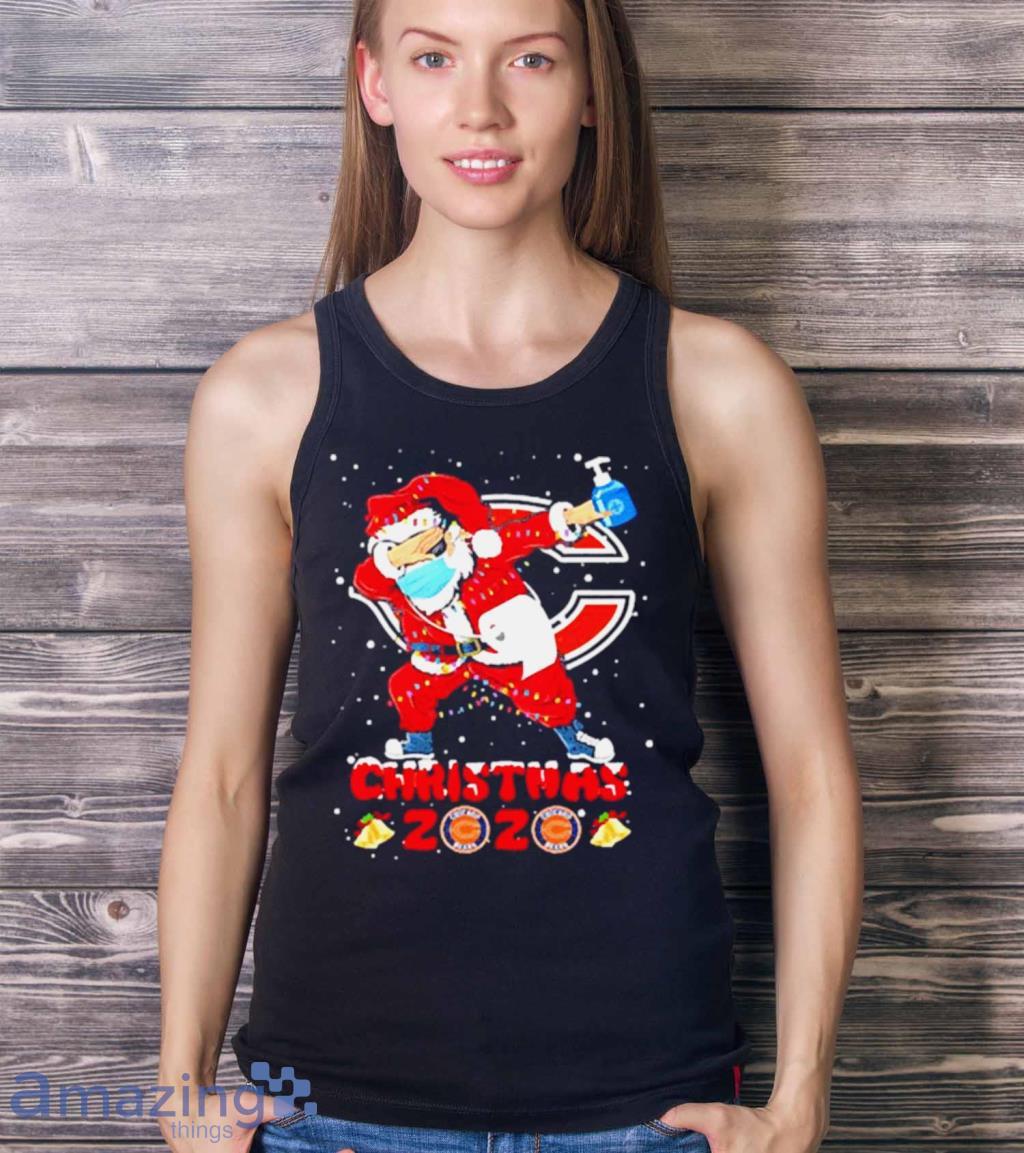 Chicago Bears Funny Santa Claus Dabbing Christmas 2020 Nfl Shirt image Chicago Bears Funny Santa Claus Dabbing Christmas 2020 Nfl Shirt Product Photo 5