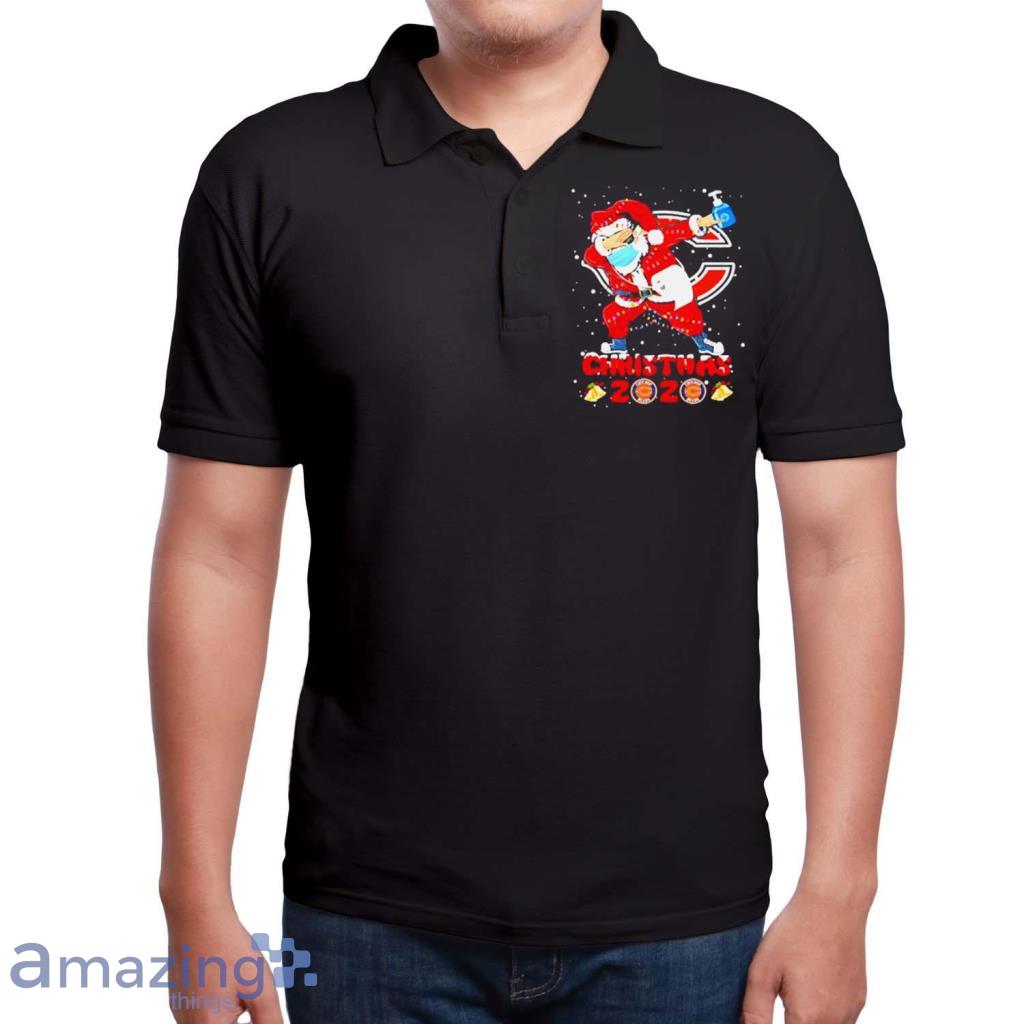 Chicago Bears Funny Santa Claus Dabbing Christmas 2020 Nfl Shirt image Chicago Bears Funny Santa Claus Dabbing Christmas 2020 Nfl Shirt Product Photo 6