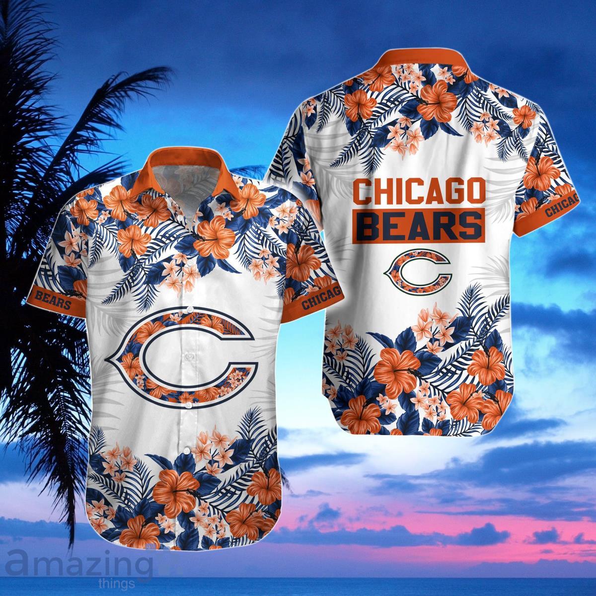 Chicago Bears Hawaiian Shirt, Shorts, Combo Hawaiian Shirt And Shorts Best  Gift For Men And Women Fans