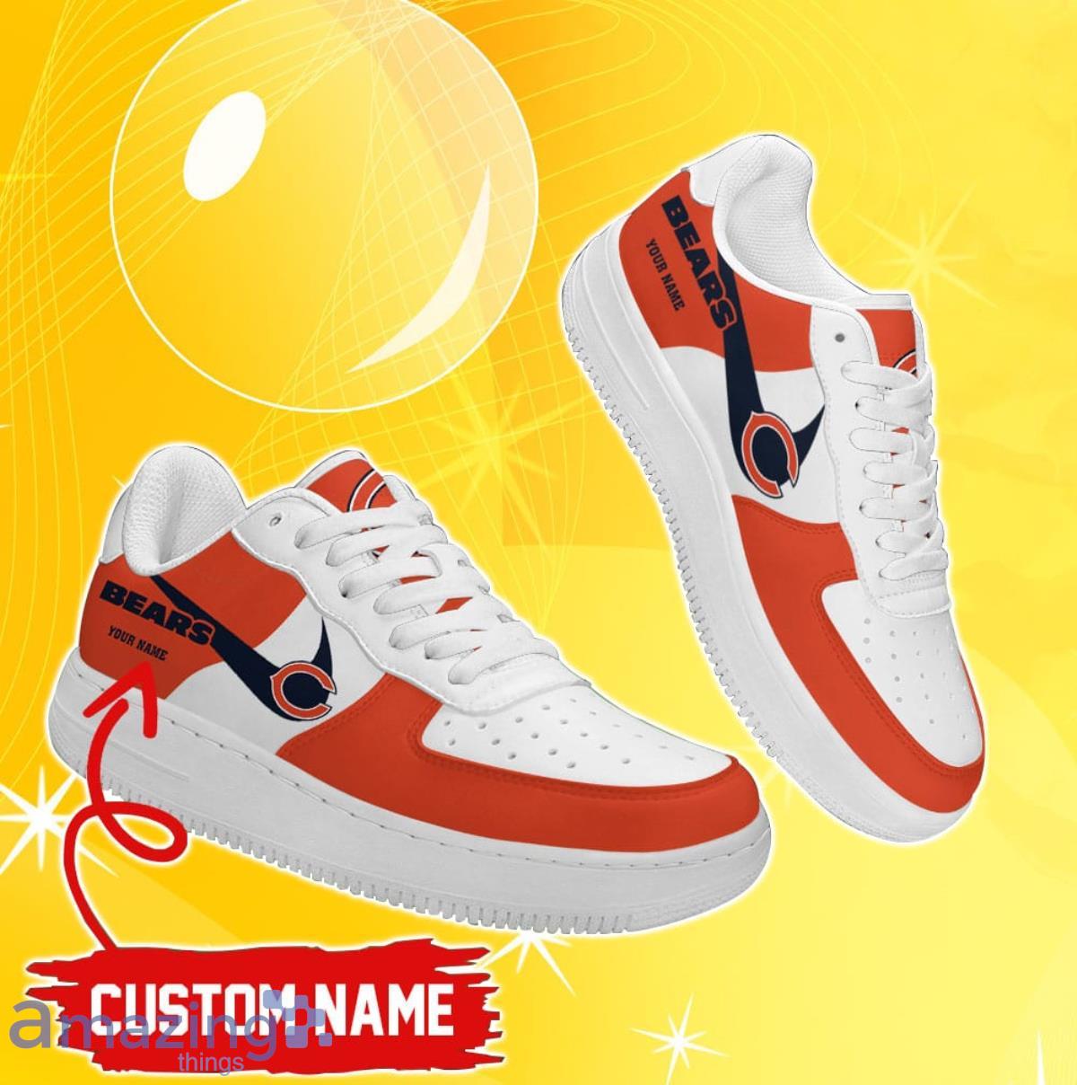 Chicago Bears Air Force 1 Sneakers - A Trendy Luxury Gift Collection