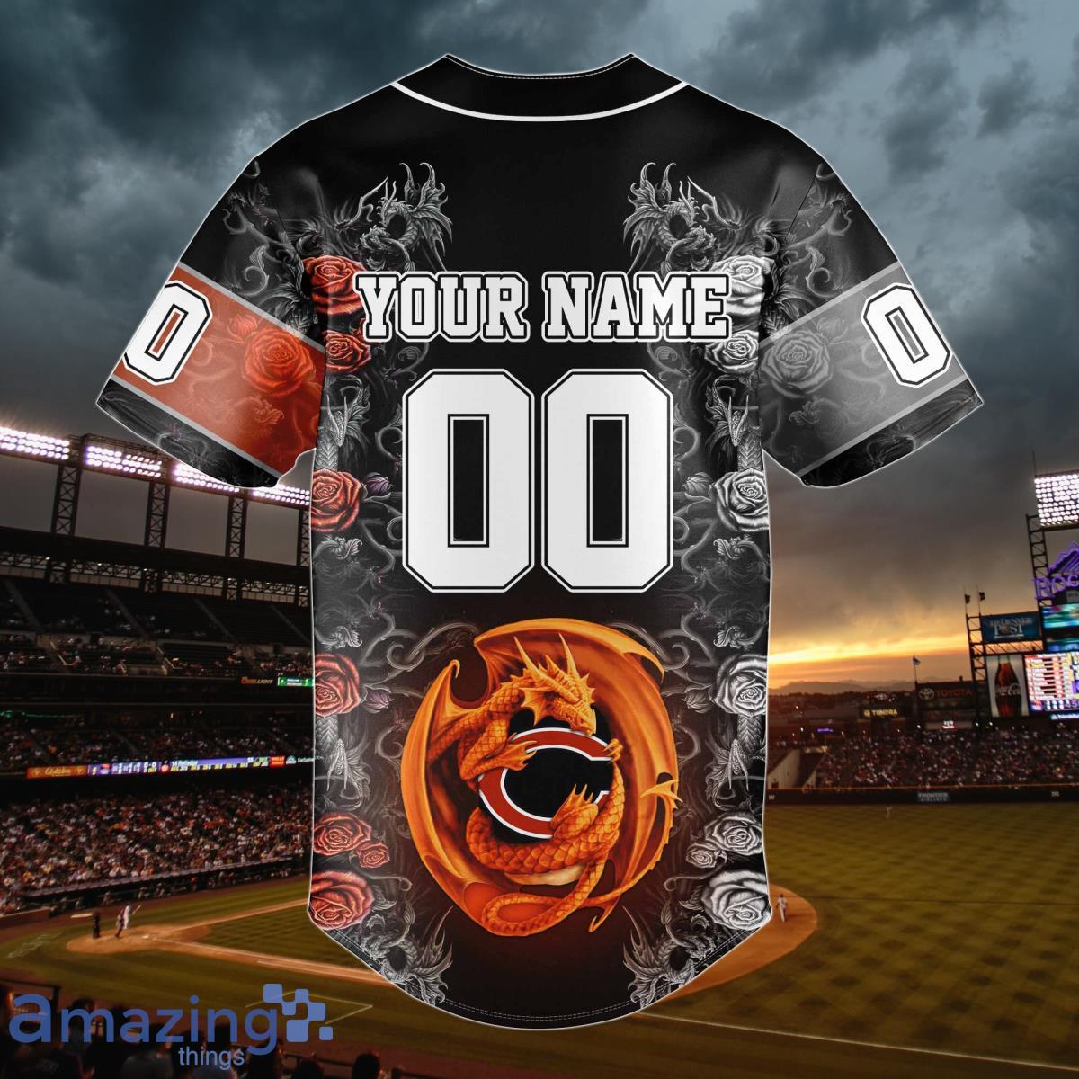 Personalized Chicago Bears Baseball Jersey Shirt For Fans