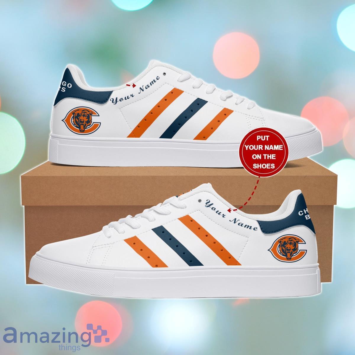Chicago Bears Personalized Stan Smith Sneakers Best Gift For Men And Women Fans Product Photo 1