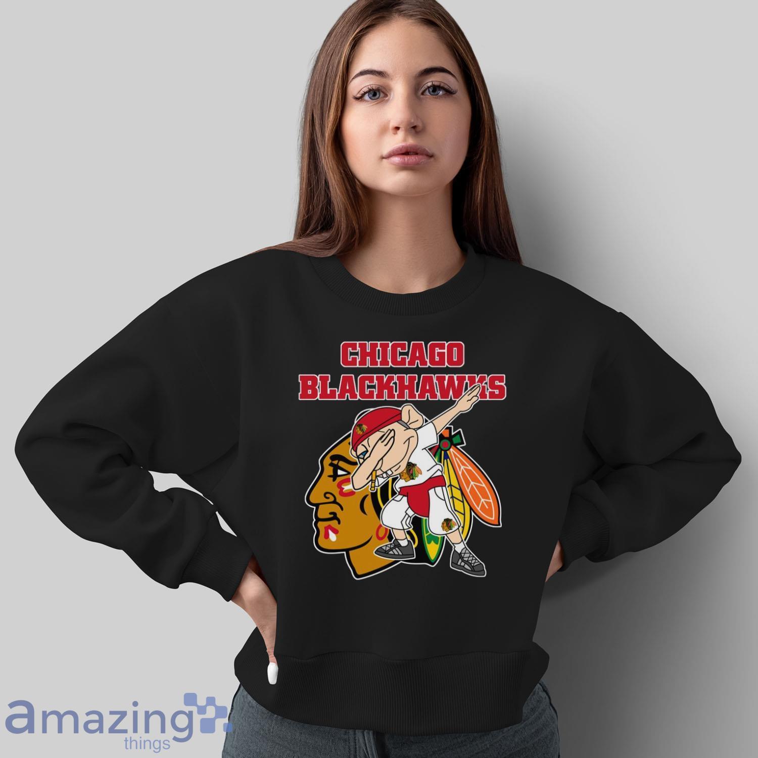 Chicago Blackhawks NHL Hockey Jeffy Dabbing Sports T Shirt For Men And Women image Chicago Blackhawks NHL Hockey Jeffy Dabbing Sports T Shirt For Men And Women - Sweatshirt
