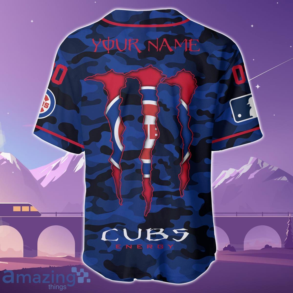 Chicago Cubs Custom Name & Number Baseball Jersey Special Gift For