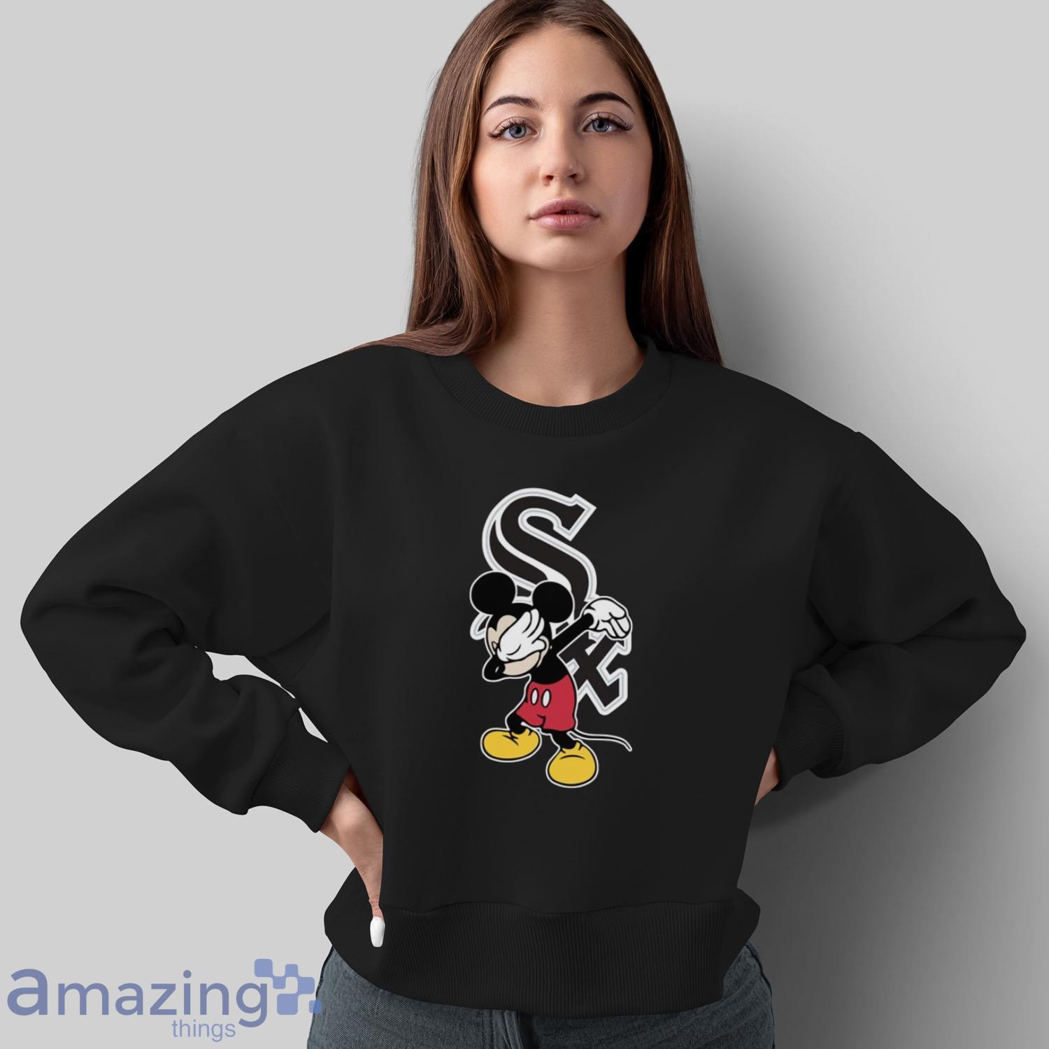 Chicago White Sox MLB Baseball Dabbing Mickey Disney Sports T Shirt For Men And Women image Chicago White Sox MLB Baseball Dabbing Mickey Disney Sports T Shirt For Men And Women - Sweatshirt