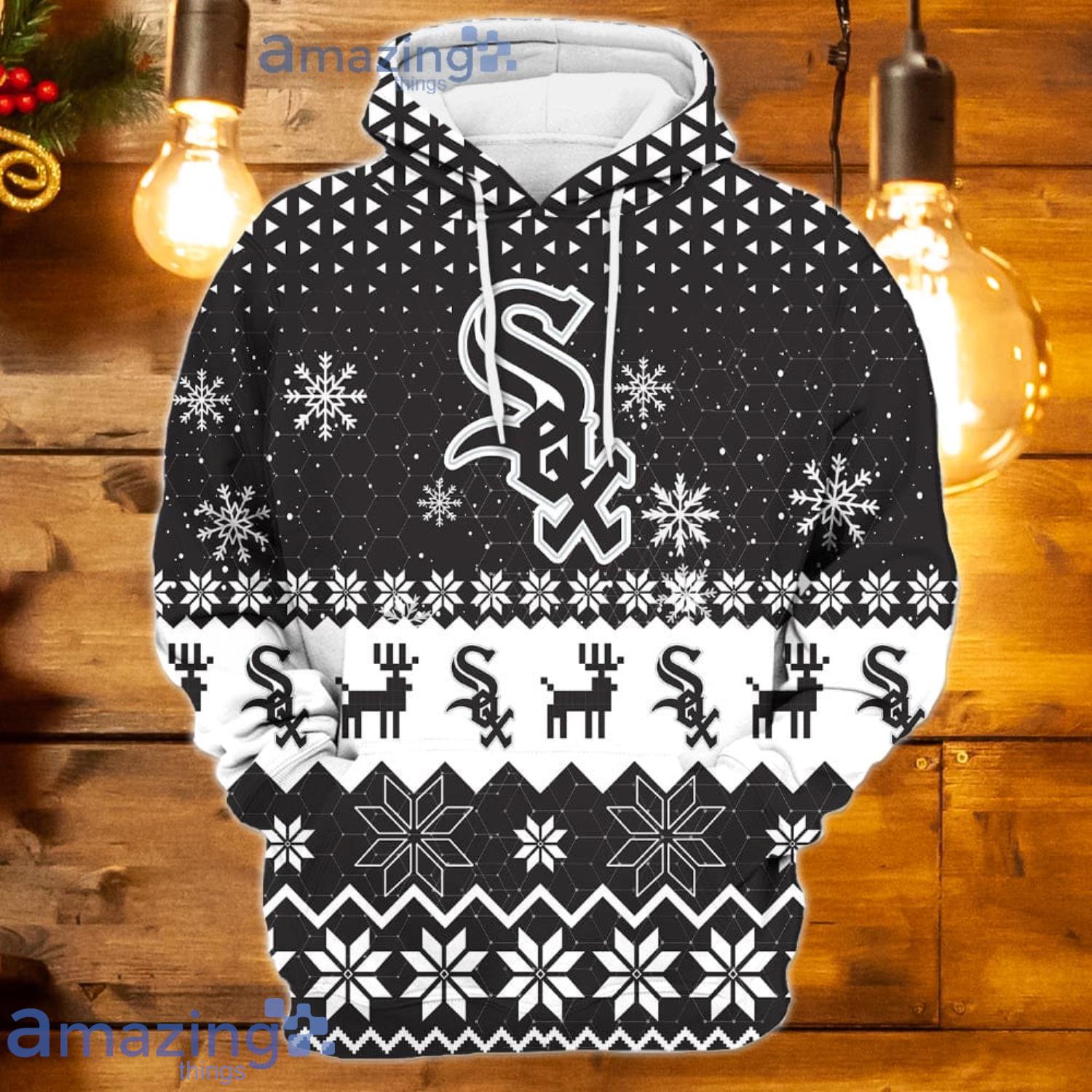 Chicago White Sox Sports Football American New Trends 3D Hoodie Christmas Gift For Men And Women image Chicago White Sox Sports Football American New Trends 3D Hoodie Christmas Gift For Men And Women Product Photo 2