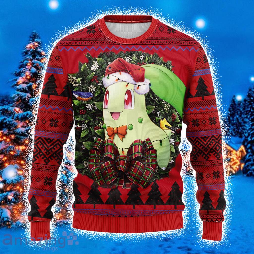 Eevee Christmas Pokemon Ugly Christmas Sweater Funny Gift Ideas