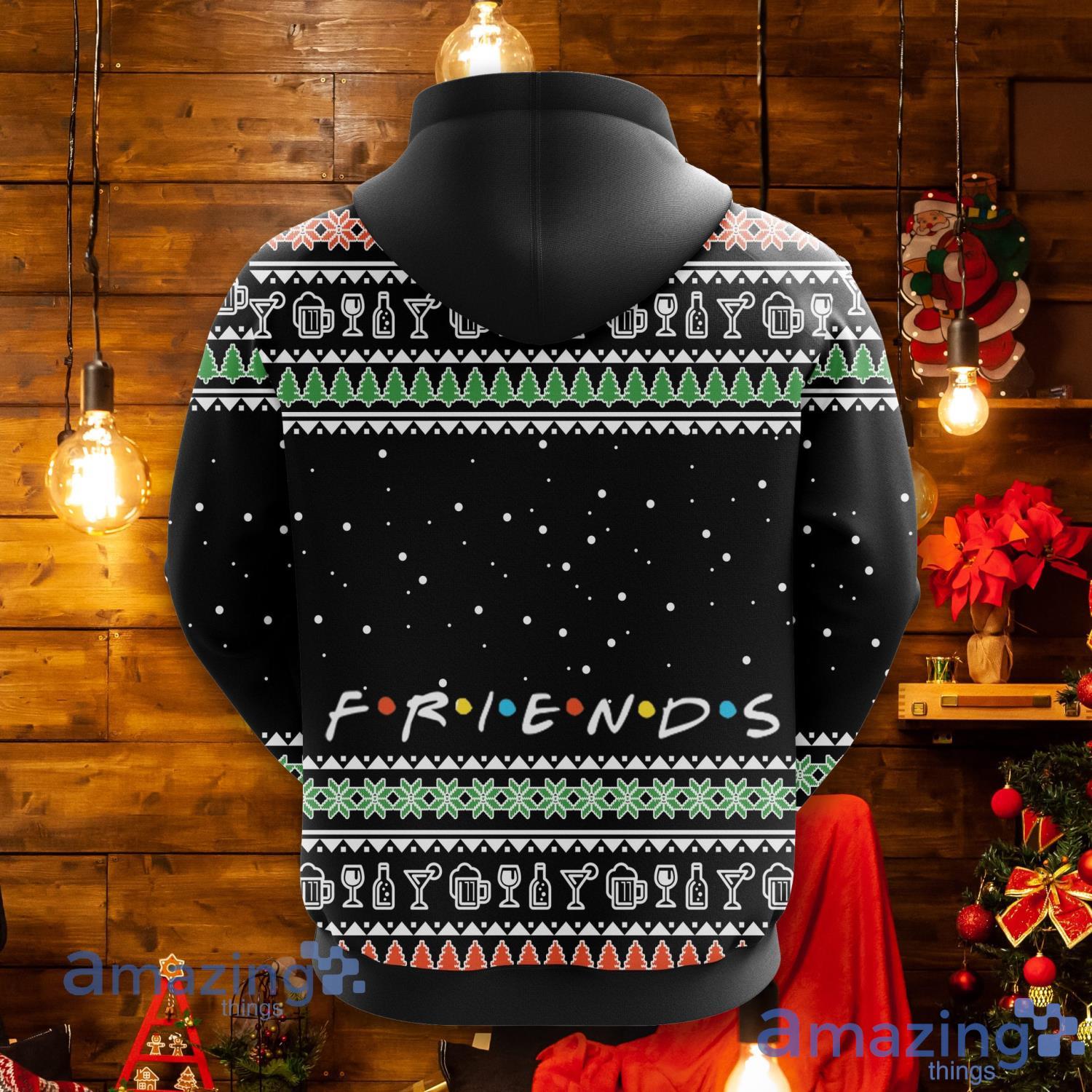 Christ Friends Christmas Cute Noel Mc Christmas Pattern All Print 3D Hoodie image Christ Friends Christmas Cute Noel Mc Christmas Pattern All Print 3D Hoodie Product Photo 2