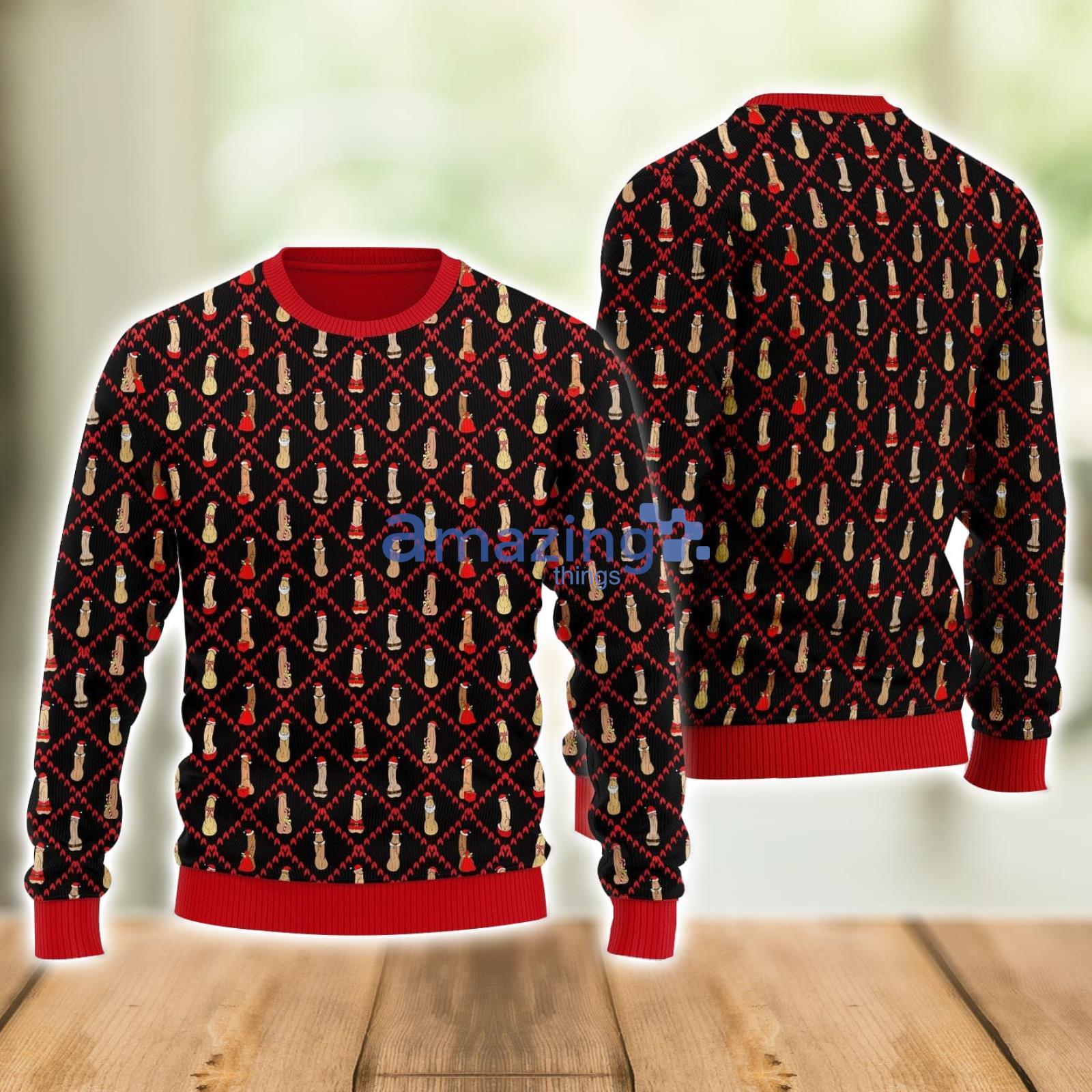 Christmas Gift Big Dicks Santa Men And Women Ugly Christmas Sweater Product Photo 1 Christmas Gift Big Dicks Santa Men And Women Ugly Christmas Sweater Product Photo 1