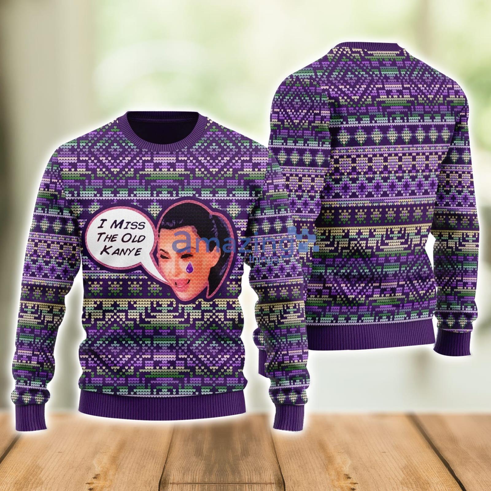 Kanye ugly christmas on sale sweater