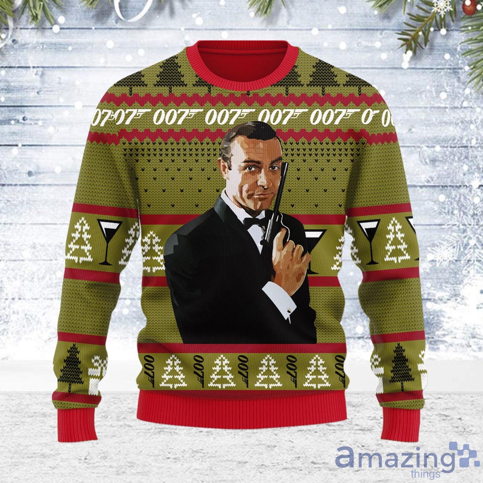 James bond 2025 christmas jumper