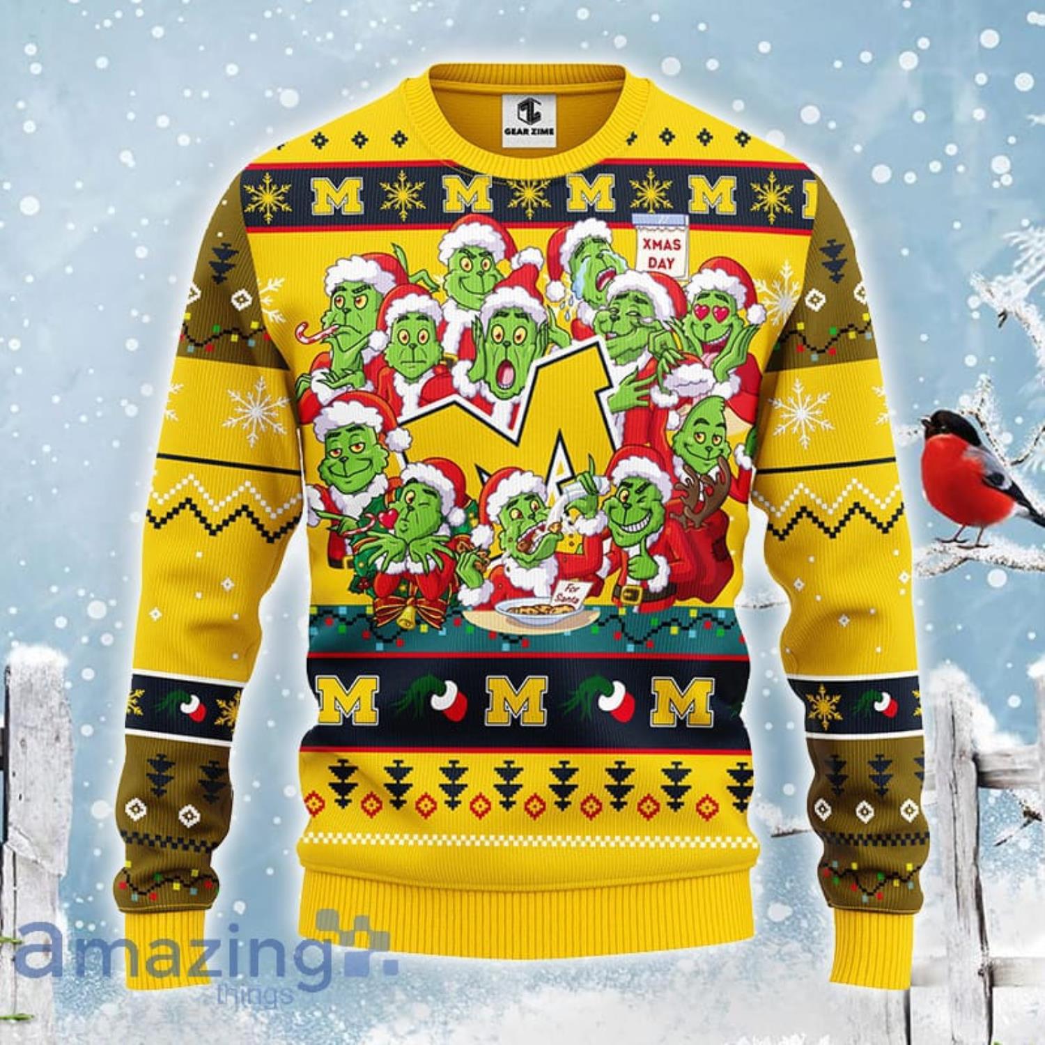 Michigan wolverines outlet ugly christmas sweater