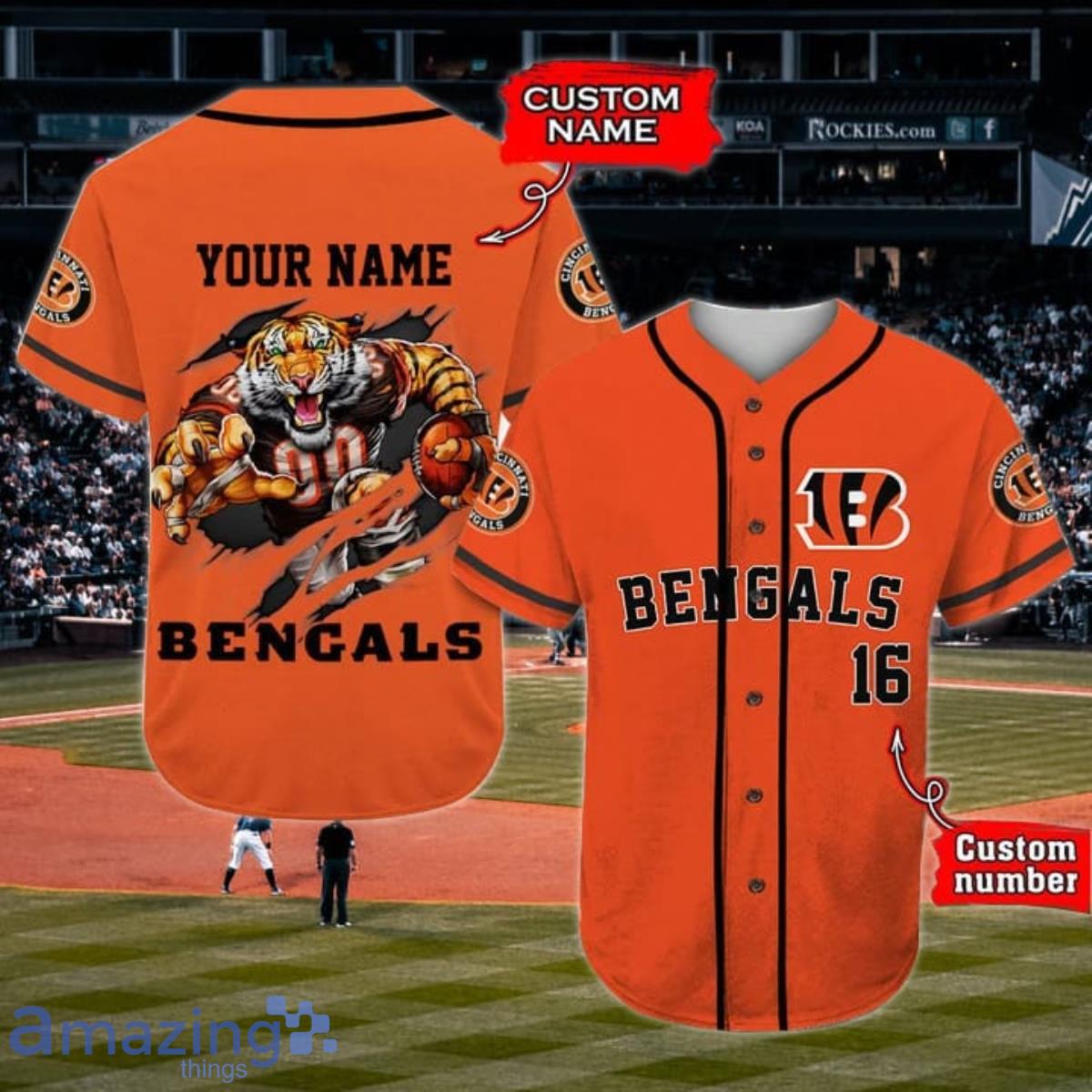 Cincinnati Bengals NFL Fan Apparel & Souvenirs for sale