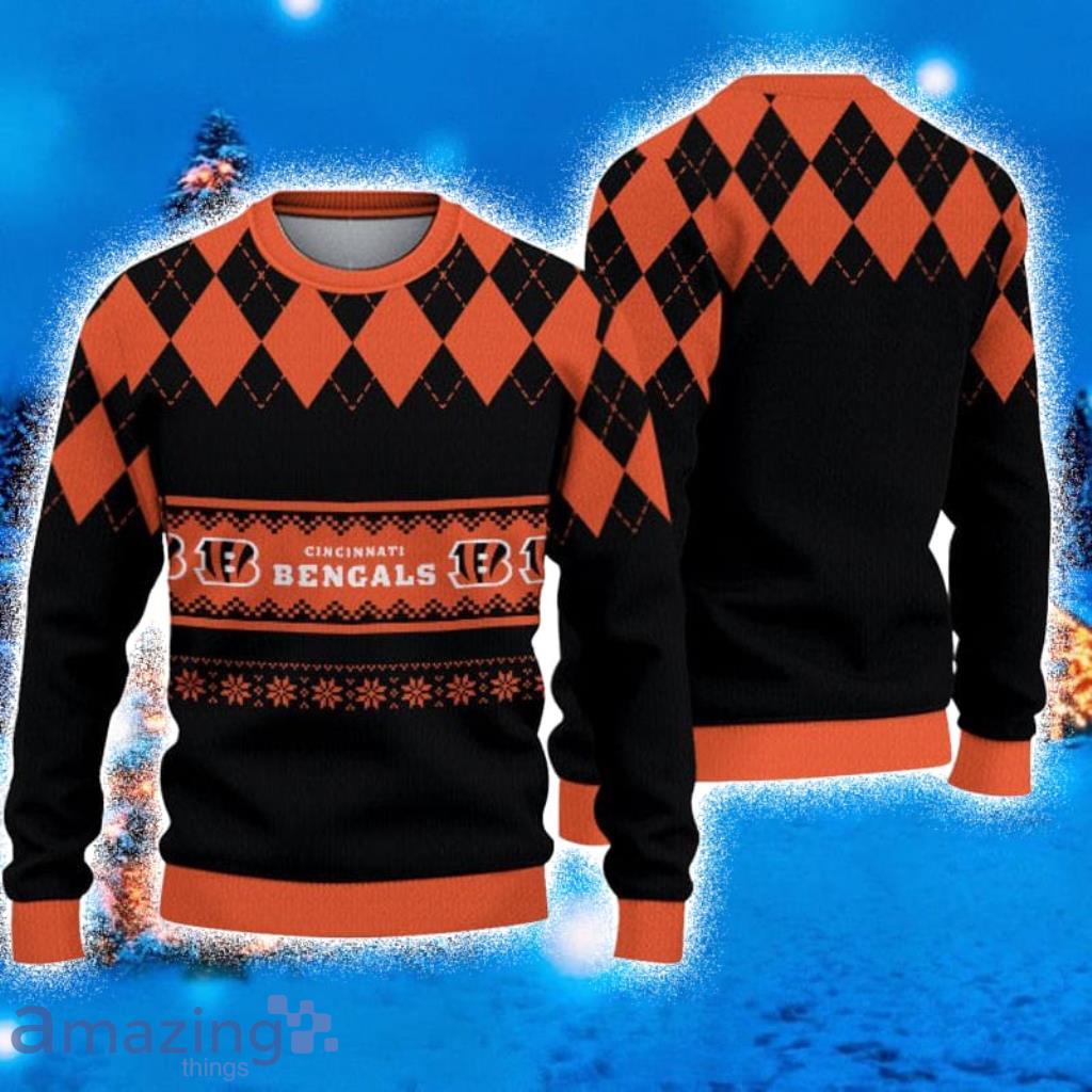 Cincinnati Bengals 3D Printed Ugly Christmas Sweater