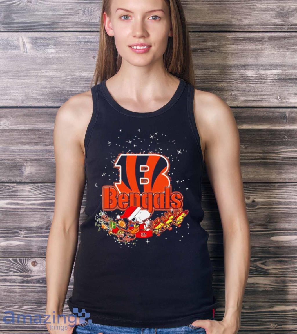 Cincinnati Bengals Snoopy Christmas Shirt