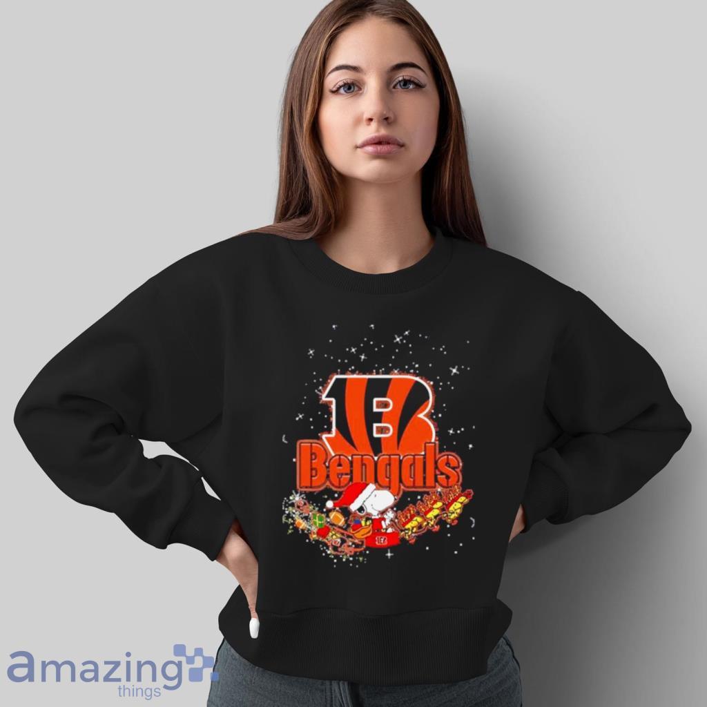 Christmas Snoopy Cincinnati Bengals Shirt - Shibtee Clothing