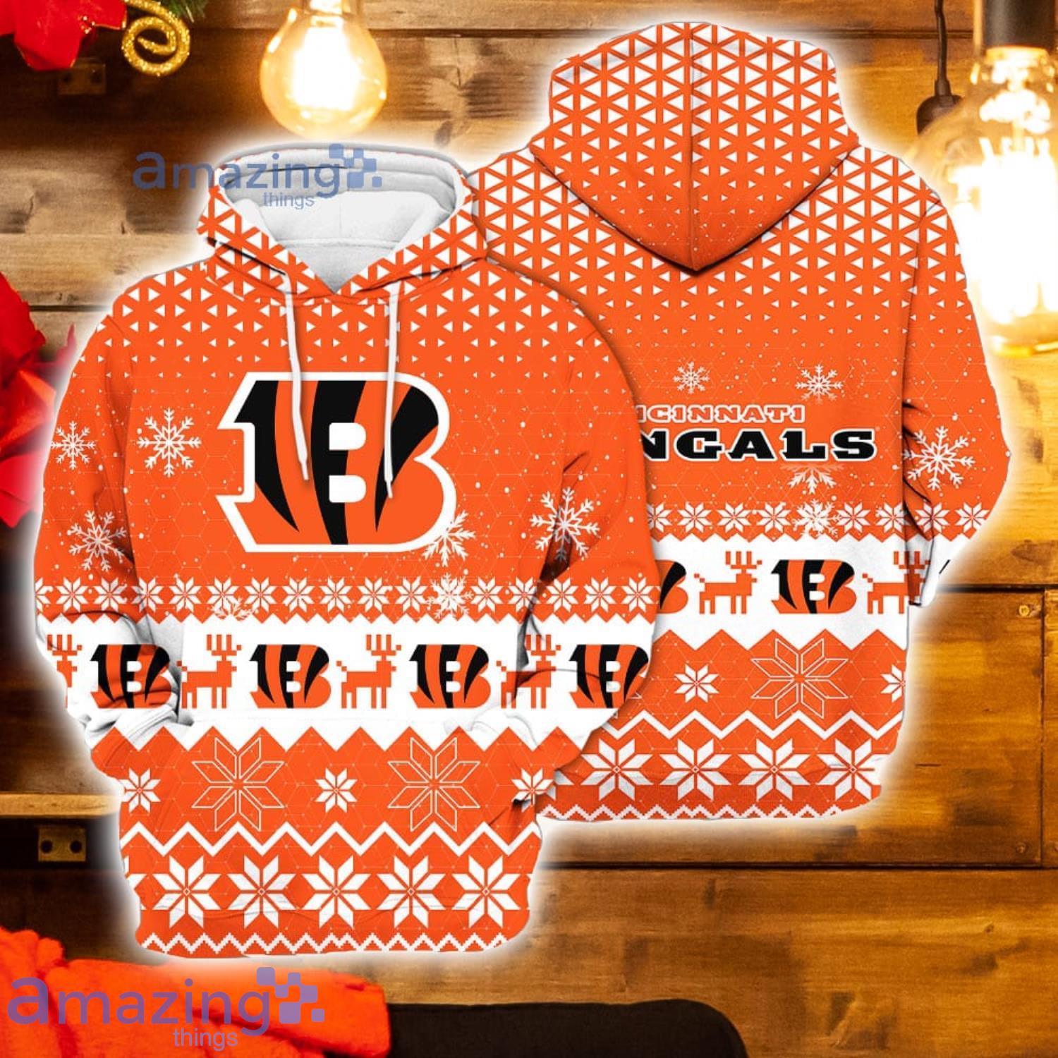 Cincinnati Bengals Sports Football American New Trends 3D Hoodie Christmas  Gift For Men And Women