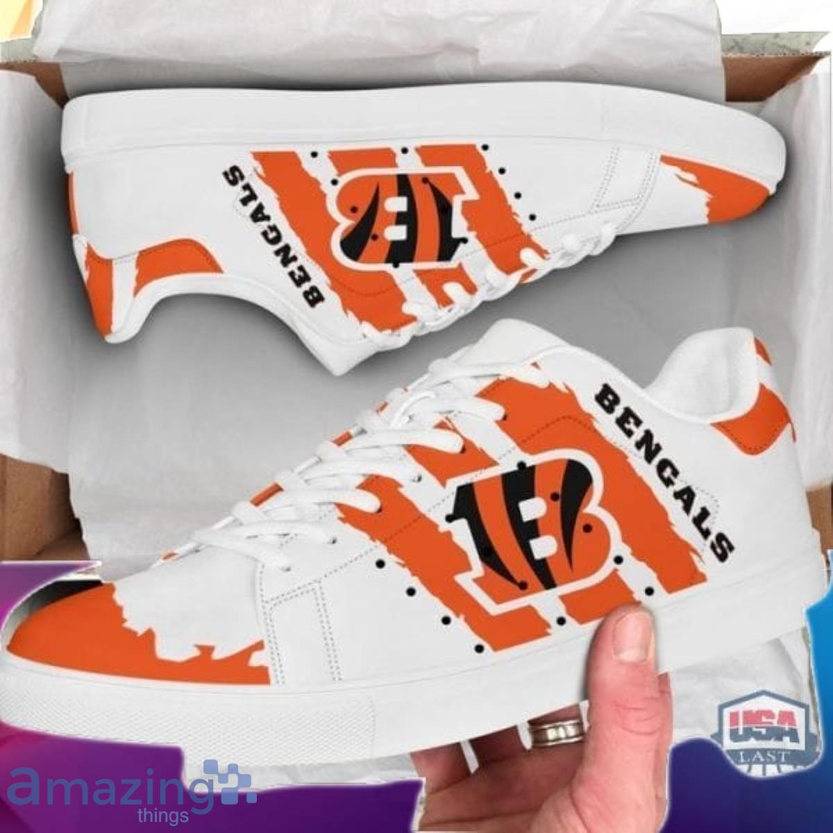 Cincinnati Bengals Stan Smith Sneakers Best Gift For Men And Women Fans Product Photo 1