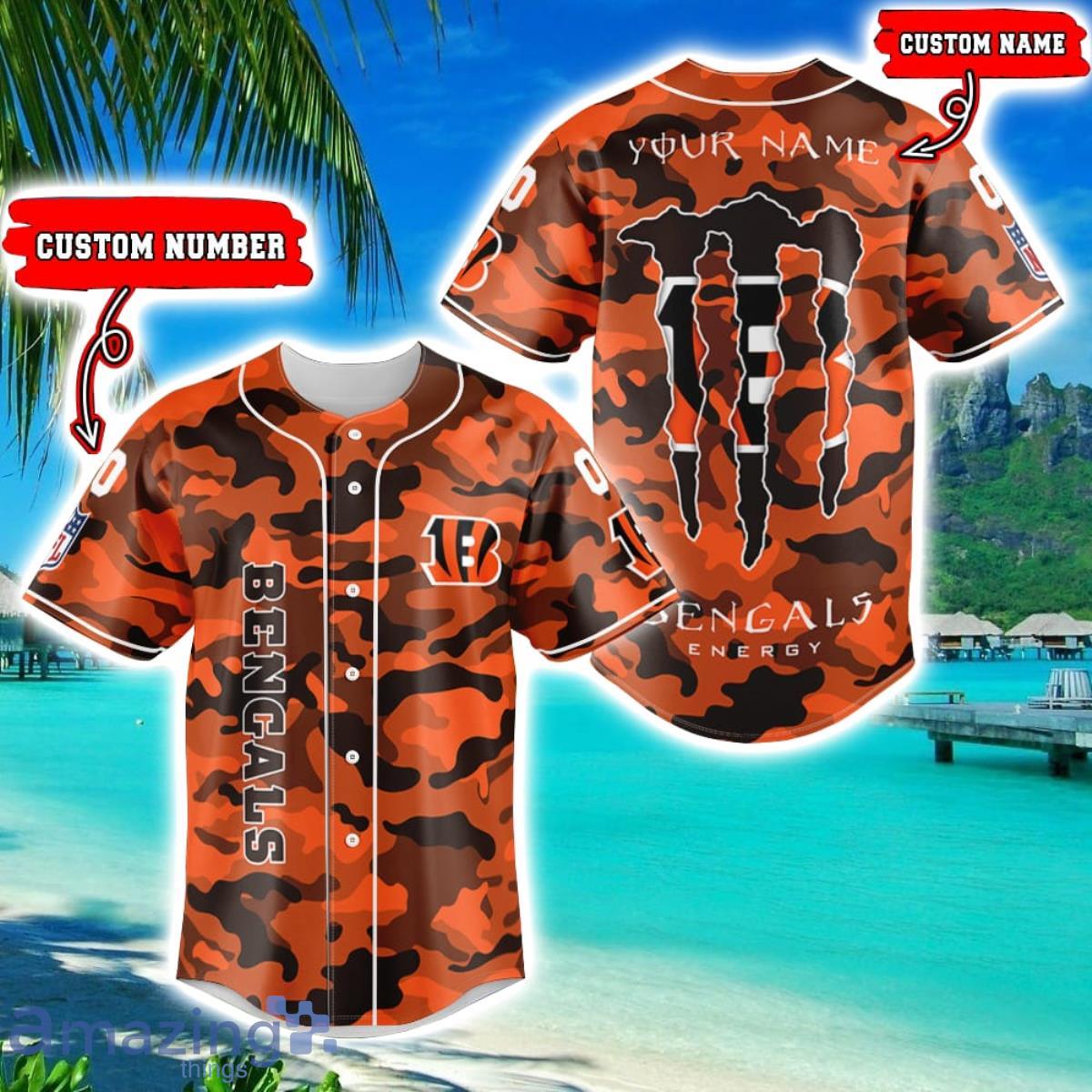 Cincinnati BengalsCustom NFL Baseball Jersey Shirt Best Gift For Men And  Women Fans