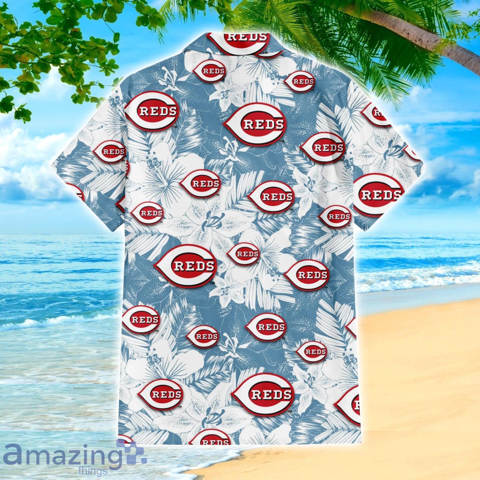 Cincinnati Reds Hawaiian Shirt And Shorts Inspired By Cincinnati