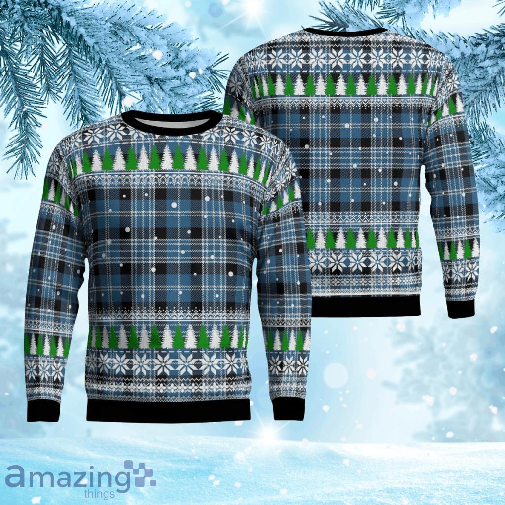 Clark Ancient Tartan Christmas Ugly Sweater 3D Gift For Men And Women Product Photo 1