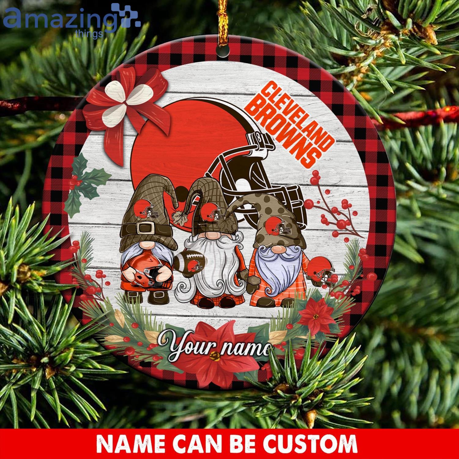 Cleveland Browns Christmas Ornaments, Browns Ornaments