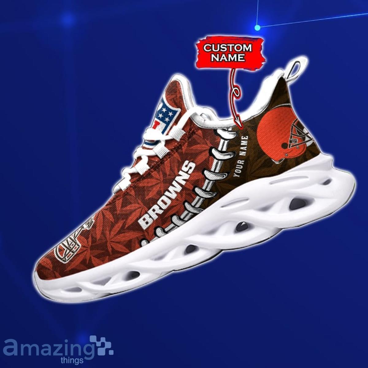 Cleveland Browns Personalized Max Soul Shoes Special Gift For Men And Women Fans image Cleveland Browns Personalized Max Soul Shoes Special Gift For Men And Women Fans Product Photo 3