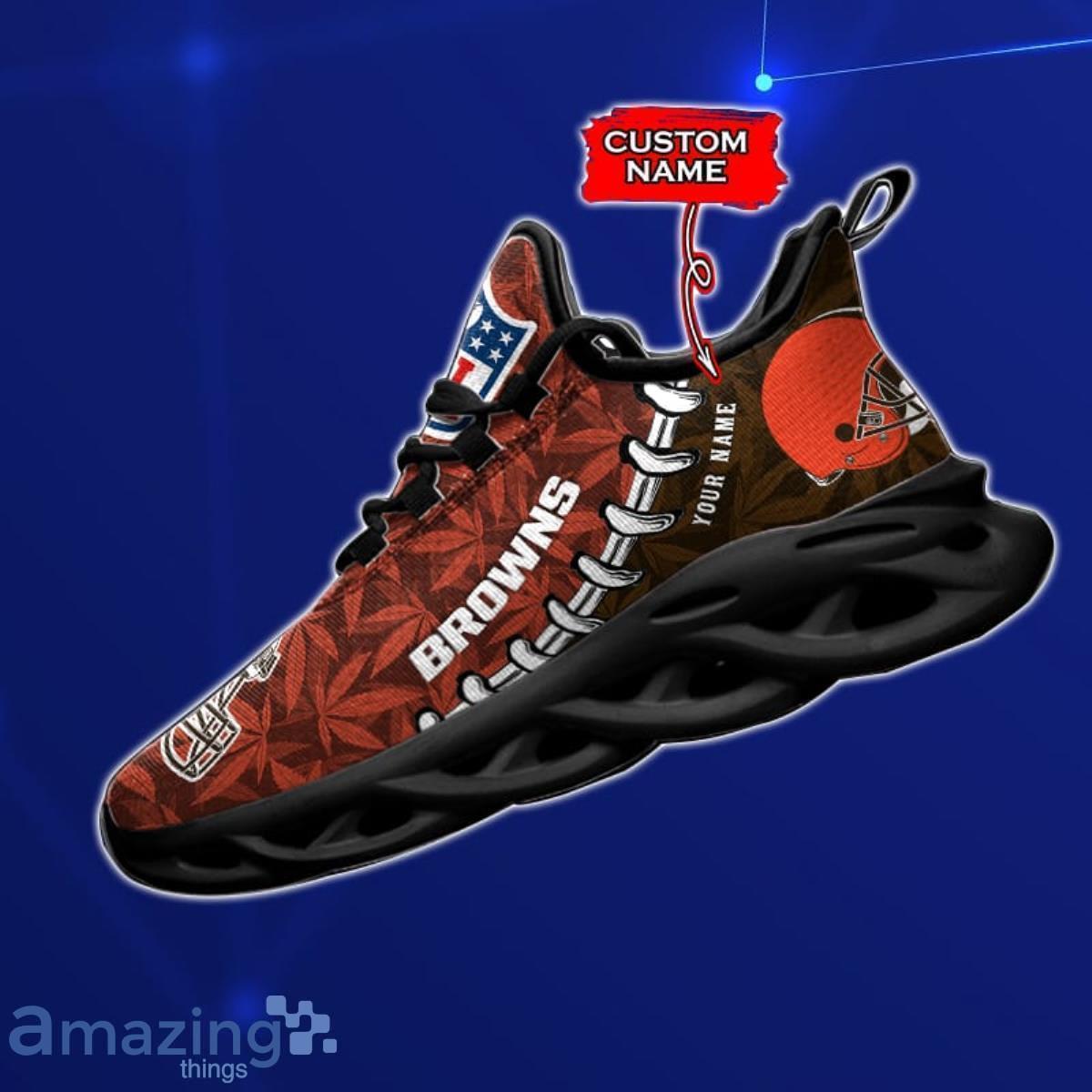 Cleveland Browns Personalized Max Soul Shoes Special Gift For Men And Women Fans image Cleveland Browns Personalized Max Soul Shoes Special Gift For Men And Women Fans Product Photo 4