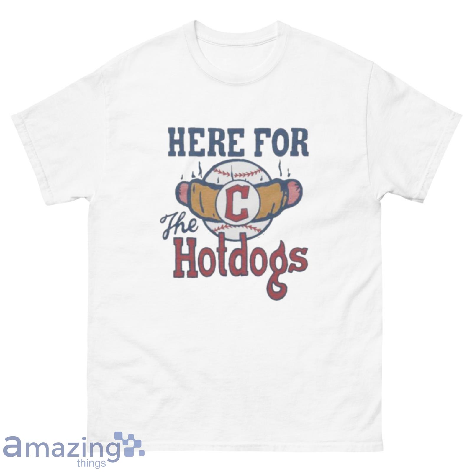 Here for the Hot Dogs Adult Heavyweight Pocket T-shirt Hot 