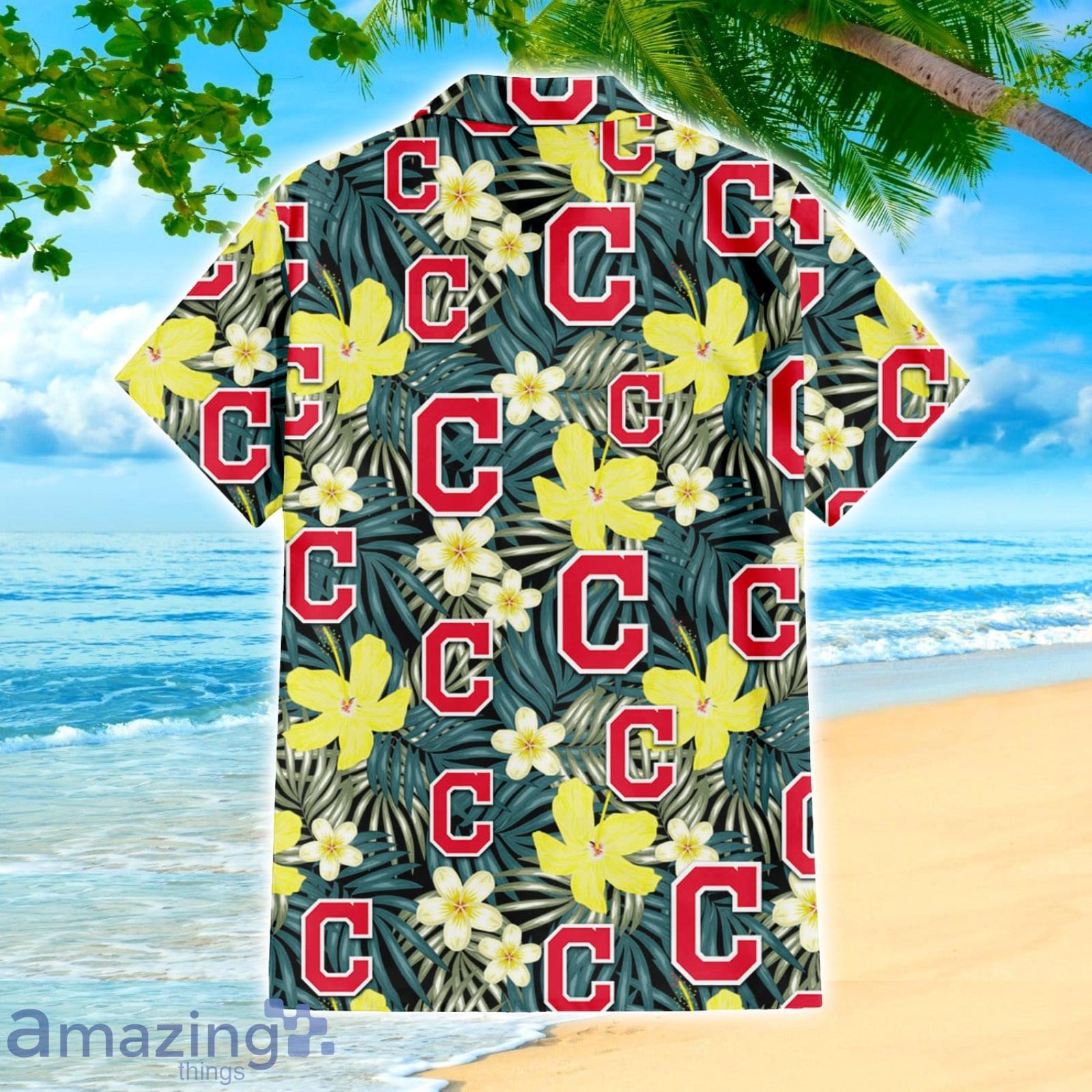 Cleveland Indians Hawaiian Shirt flower summer gift for fans - Shirt Low  Price