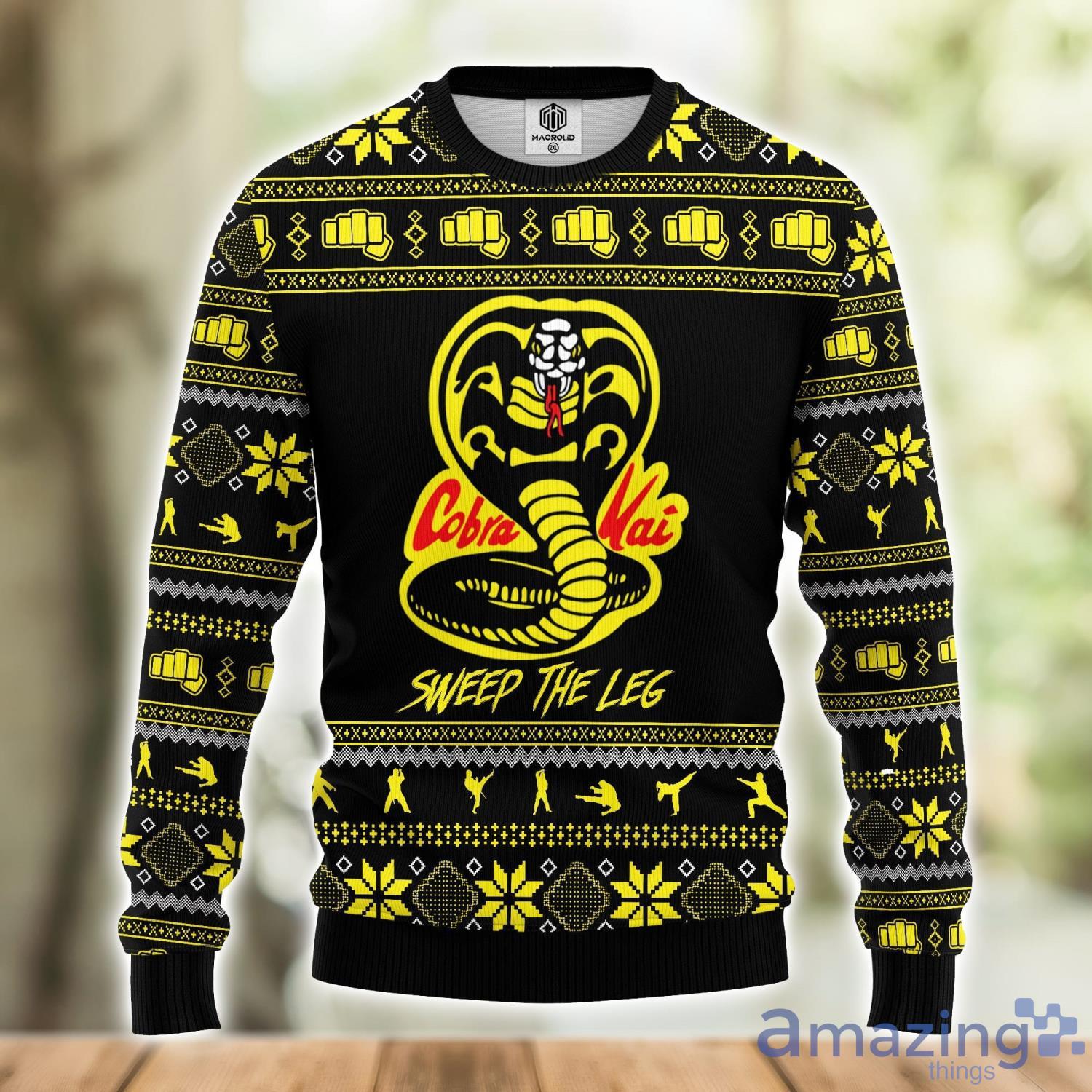 Cobra kai outlet christmas sweater