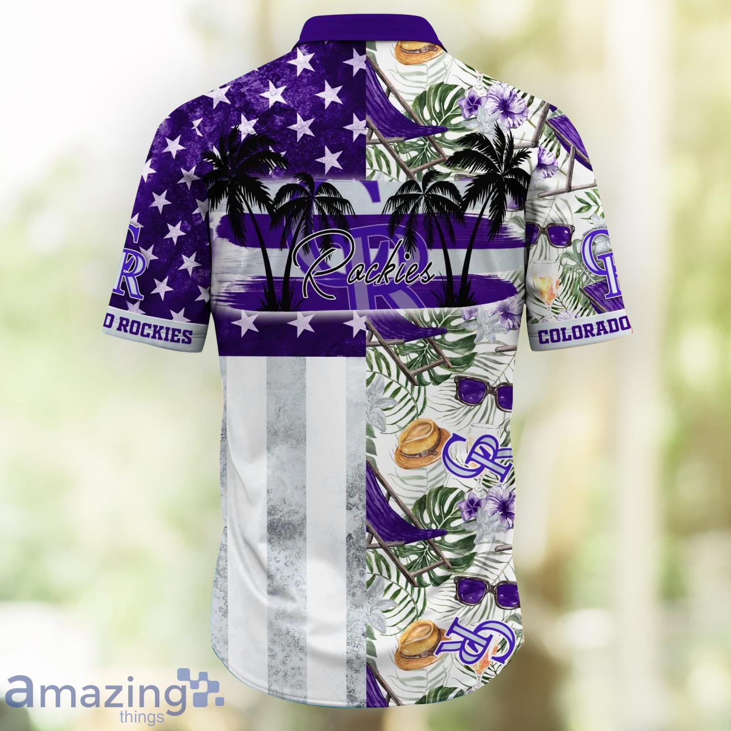 Colorado Rockies MLB Hawaiian Shirt Custom Summertime Aloha Shirt - Trendy  Aloha