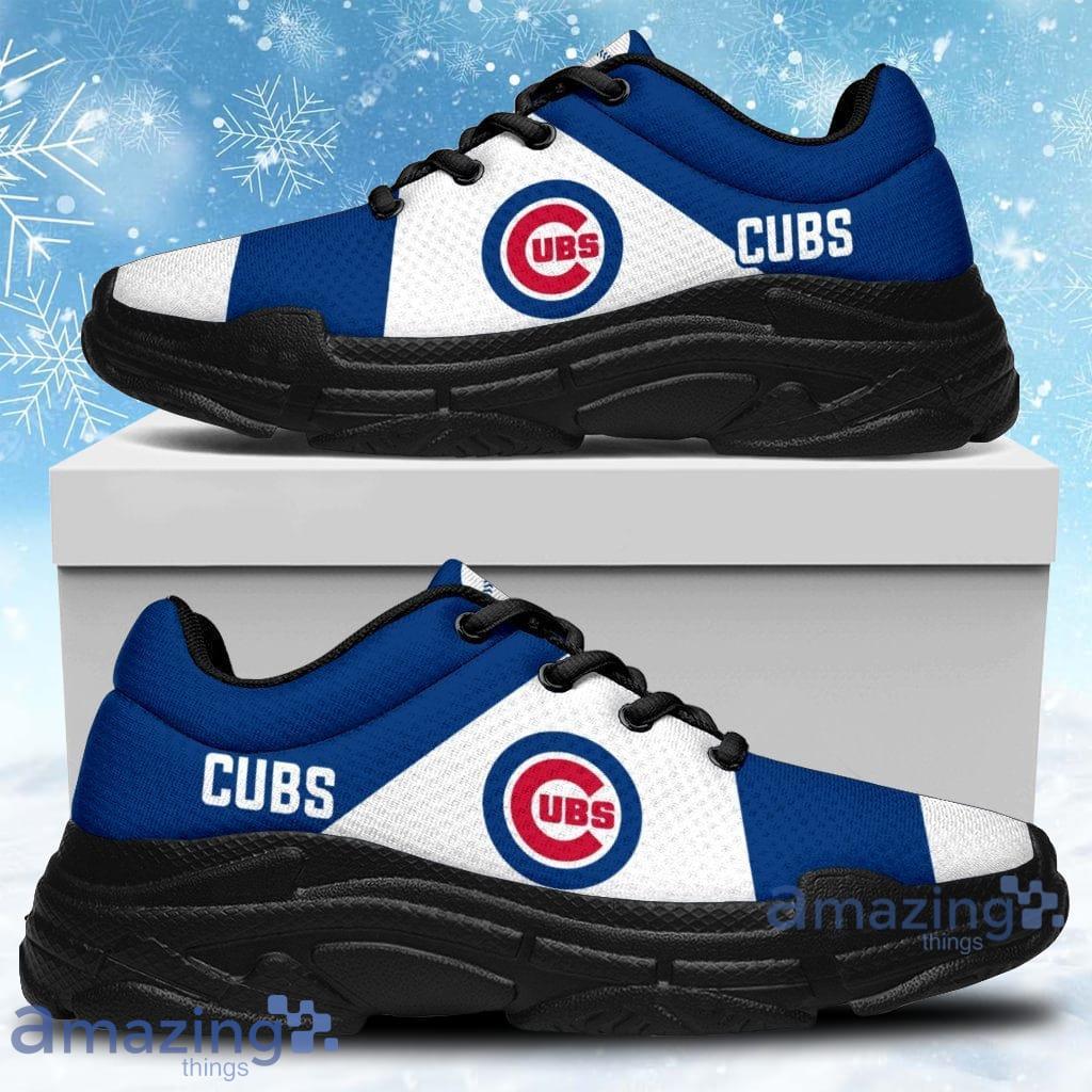 Colorful Logo Chicago Cubs Chunky Sneakers Shoes Gift For Men And Women Product Photo 1