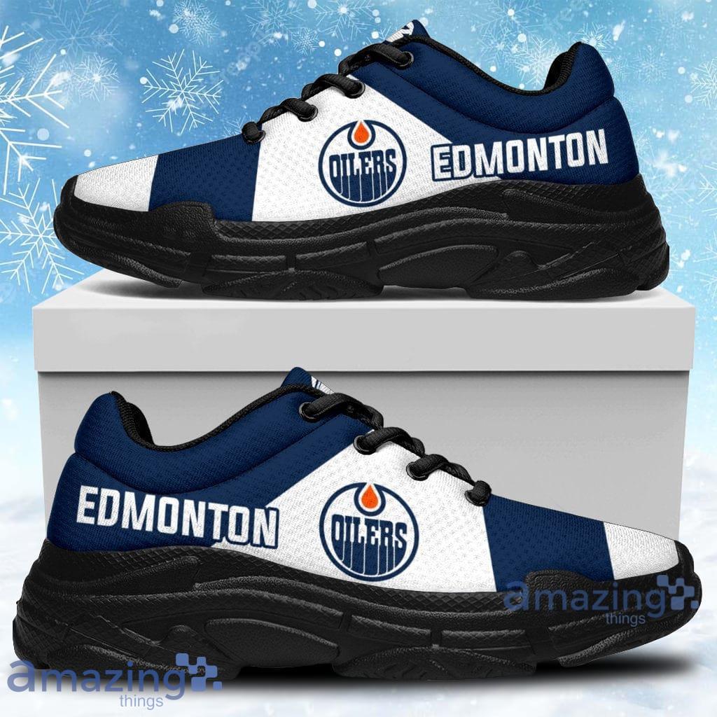Colorful Logo Edmonton Oilers Chunky Sneakers Shoes Gift For Men And Women Product Photo 1