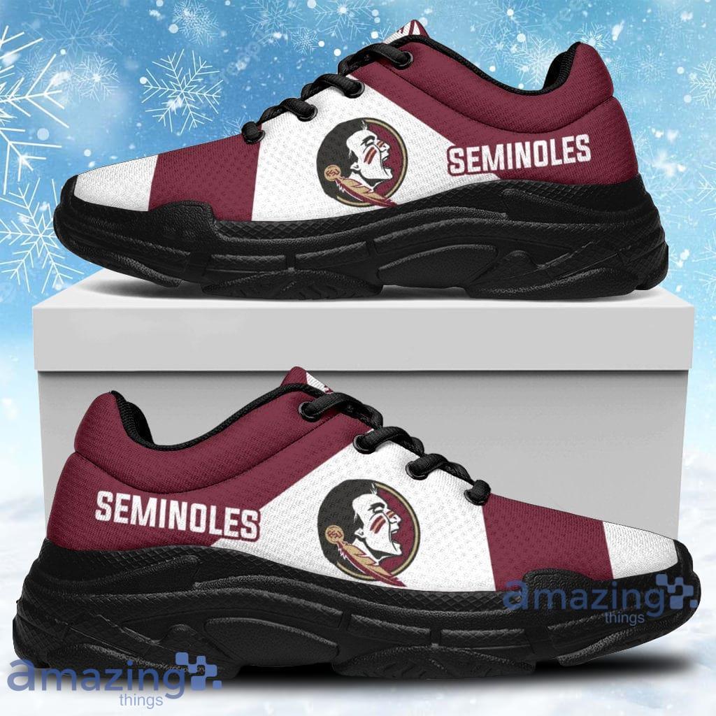 Colorful Logo Florida State Seminoles Chunky Sneakers Shoes Gift For Men And Women Product Photo 1