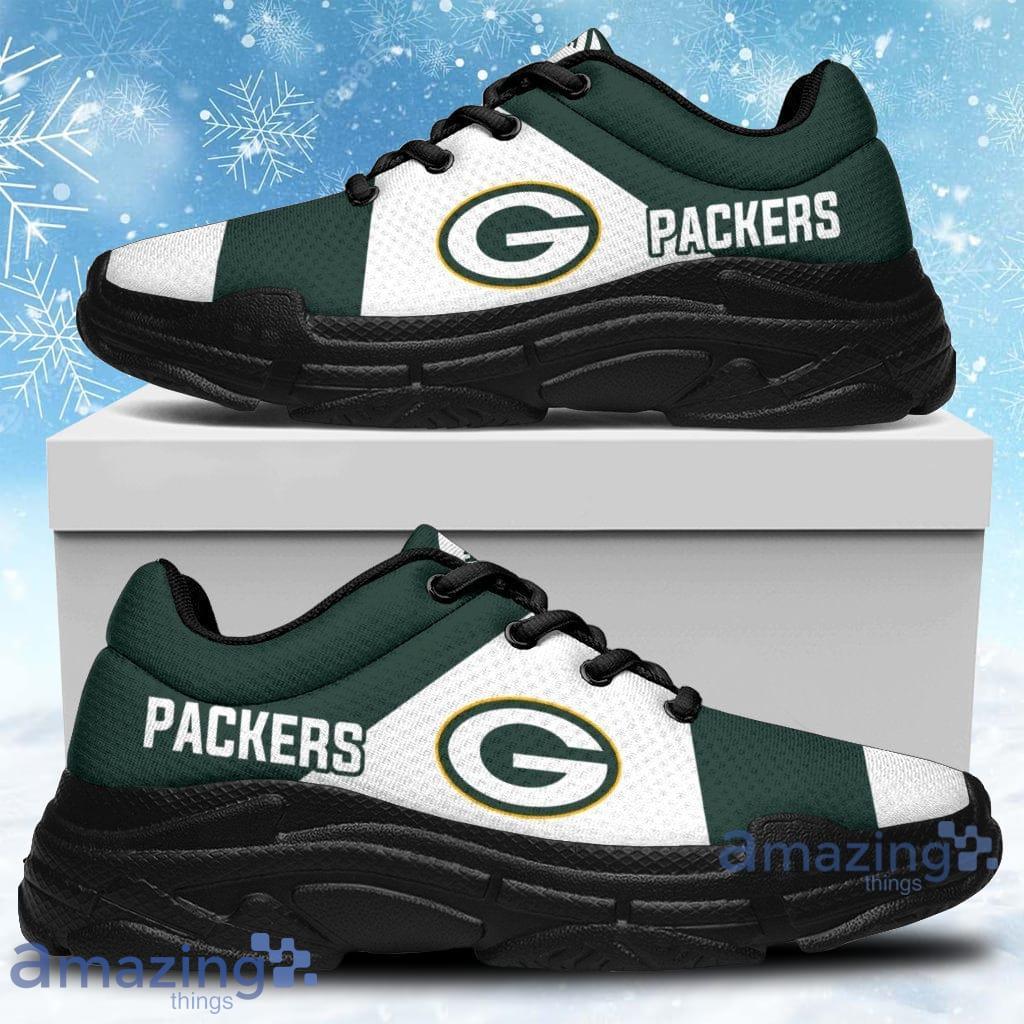 Colorful Logo Green Bay Packers Chunky Sneakers Shoes Gift For Men And Women Product Photo 1