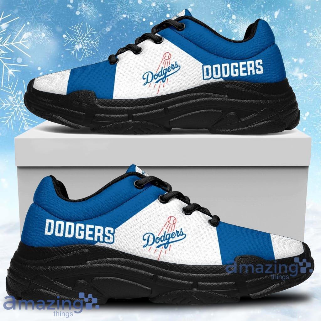 Colorful Logo Los Angeles Dodgers Chunky Sneakers Shoes Gift For Men And Women Product Photo 1