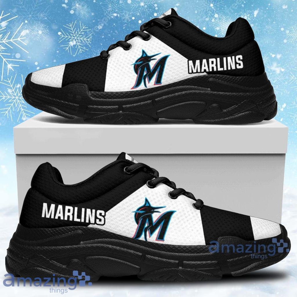 Colorful Logo Miami Marlins Chunky Sneakers Shoes Gift For Men And Women Product Photo 1