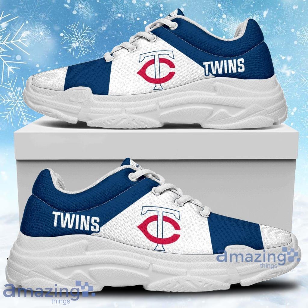 Colorful Logo Minnesota Twins Chunky Sneakers Shoes Gift For Men And Women image Colorful Logo Minnesota Twins Chunky Sneakers Shoes Gift For Men And Women Product Photo 2
