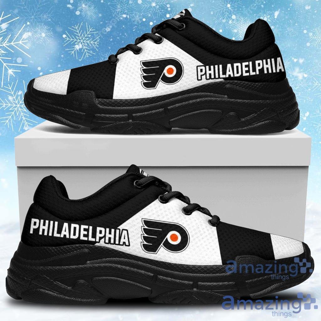Colorful Logo Philadelphia Flyers Chunky Sneakers Shoes Gift For Men And Women Product Photo 1