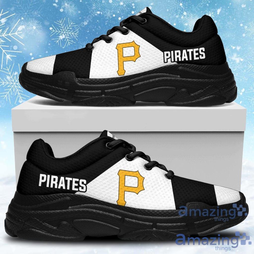Colorful Logo Pittsburgh Pirates Chunky Sneakers Shoes Gift For Men And Women Product Photo 1