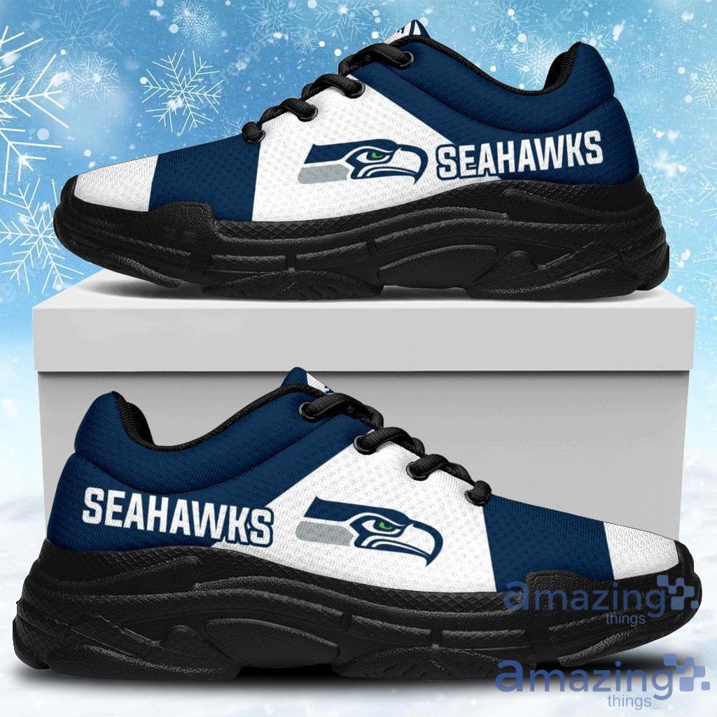 Colorful Logo Seattle Seahawks Chunky Sneakers Shoes Gift For Men And Women Product Photo 1