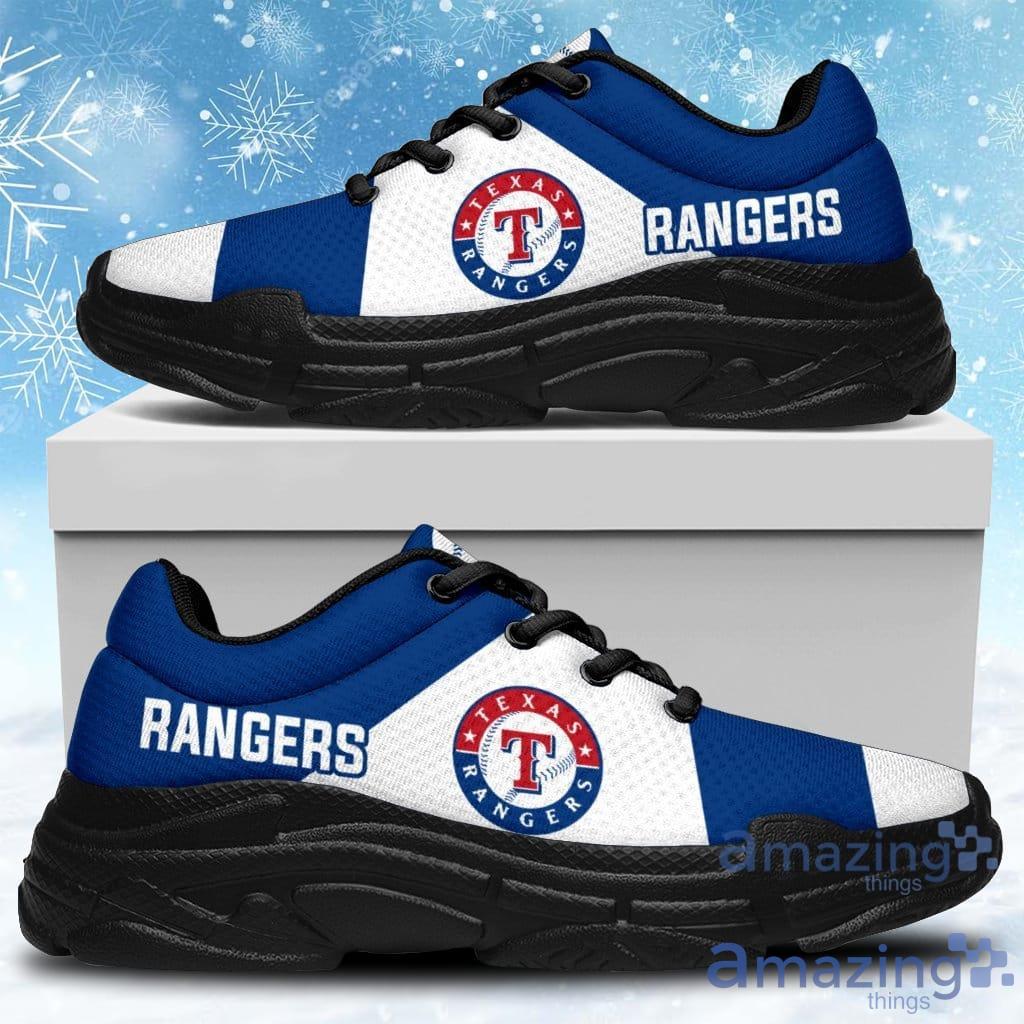 Texas Rangers Personalized Chunky Sneaker Shoes Gift For Big Fans