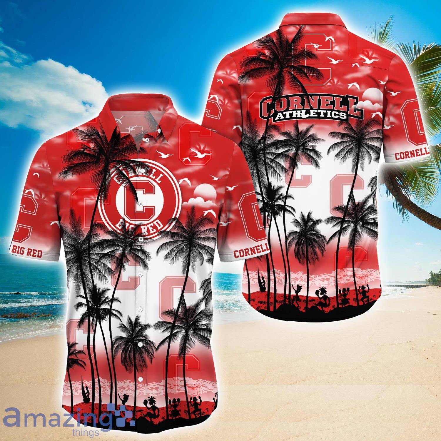 Cornell Big Red 2023 Trending Aloha Hawaiian Shirt Summer Gift For Beach Lover Product Photo 1