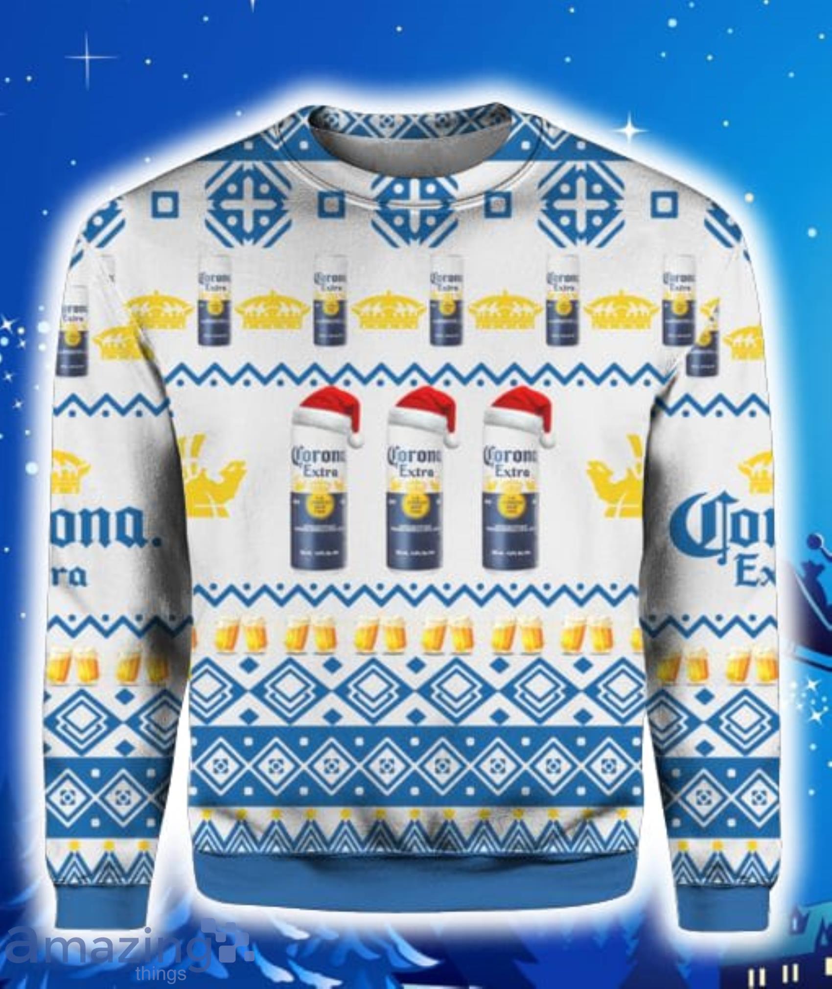 Corona Extra Beer Cans All Over Print 3D Hoodie, T-Shirt, Christmas Sweater Product Photo 1 Corona Extra Beer Cans All Over Print 3D Hoodie, T-Shirt, Christmas Sweater Product Photo 1