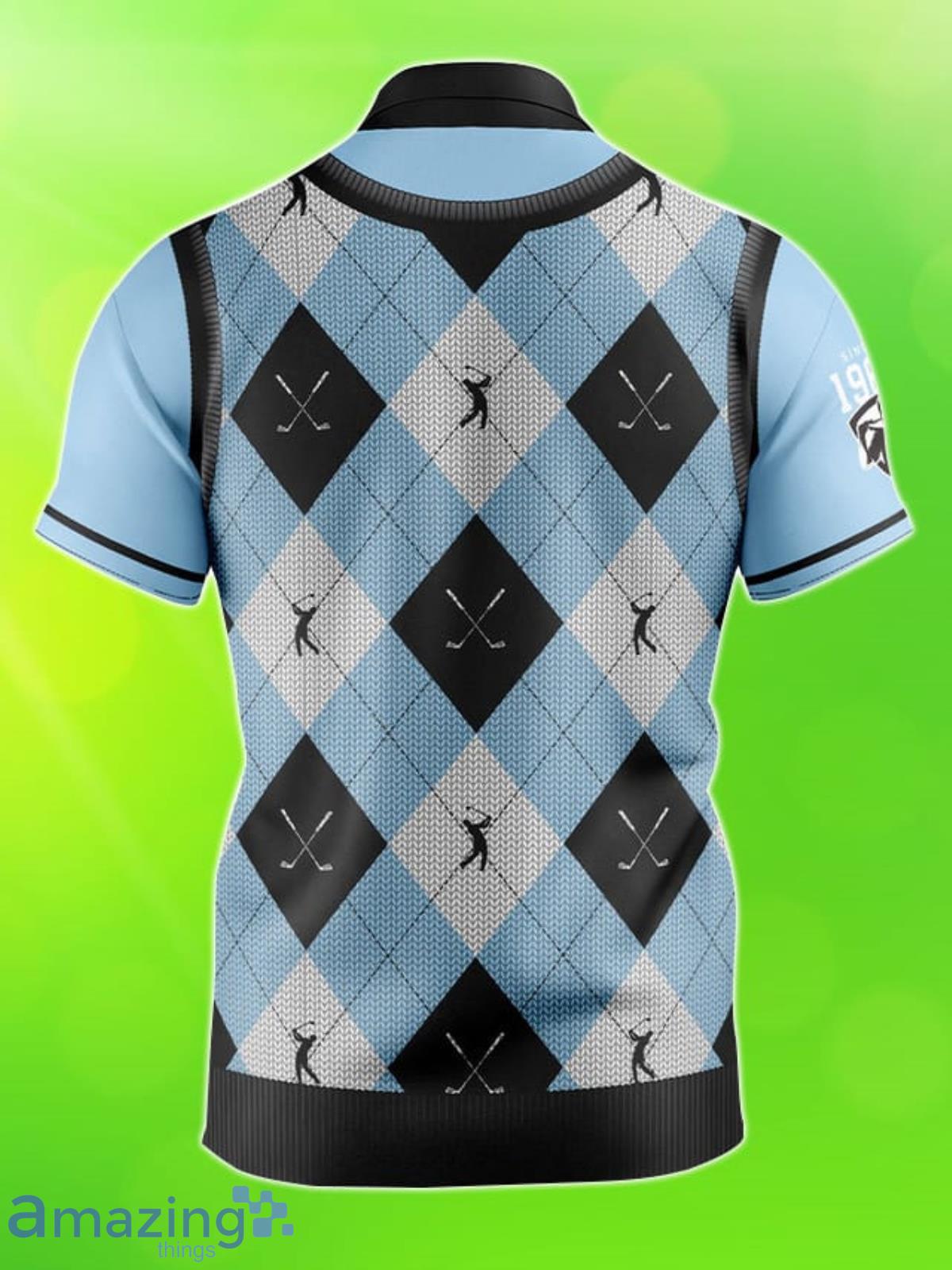 Cronulla Sutherland Sharks NRL Fairway Golf Polo Shirt Best Gift Men And Women For Fans image Cronulla Sutherland Sharks NRL Fairway Golf Polo Shirt Best Gift Men And Women For Fans Product Photo 2