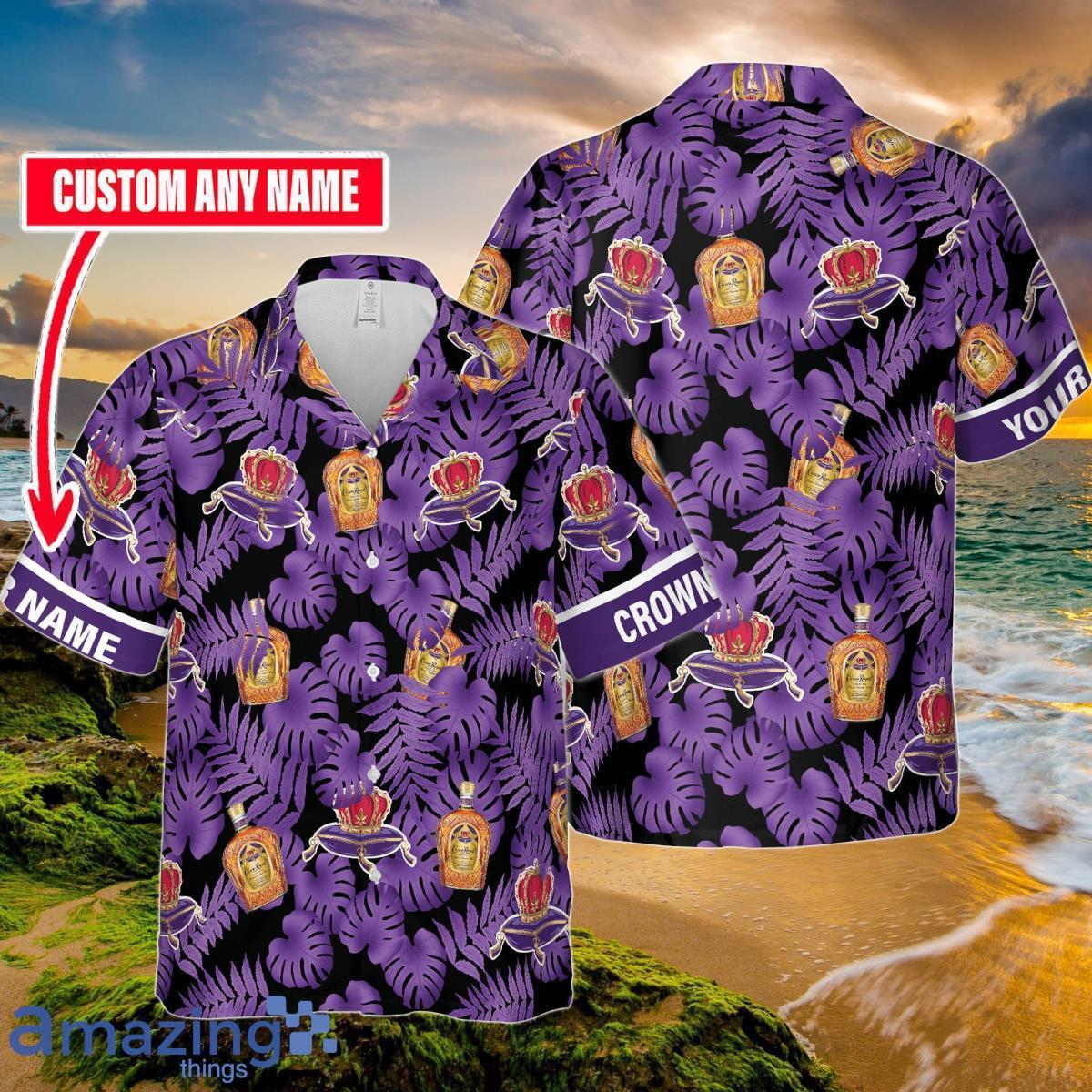 Crown Royal Custom Name Hawaiian Shirt Best Gift For Men And Women Product Photo 1